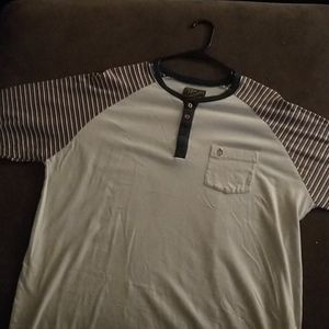 Dark seas button up half long sleeve